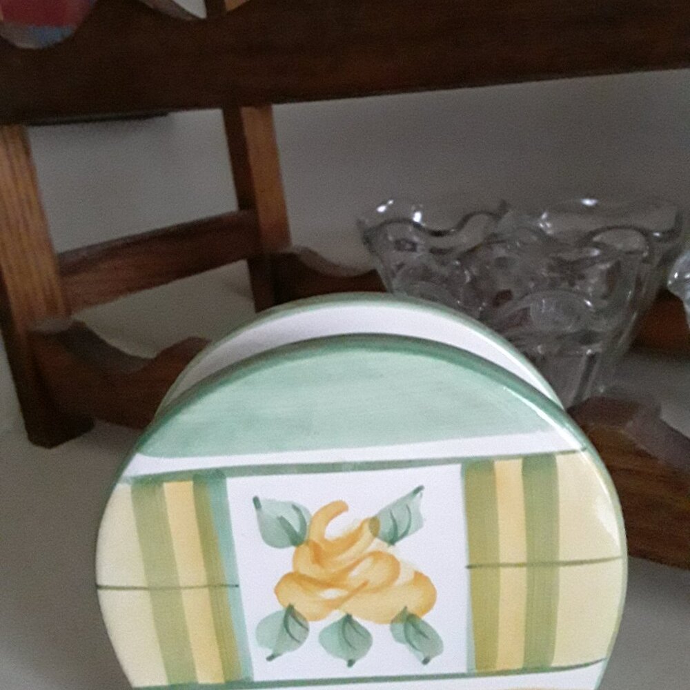 Royal Norfolk Ceramic Napkin Holder